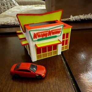 DONUT SHOP Krispy Kreme Fast Food Building Train Building N Scale Restaurant